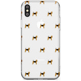 Airedale Terrier Dog Pattern Clear Slim TPU Phone Case Warehouse X XS Max XR