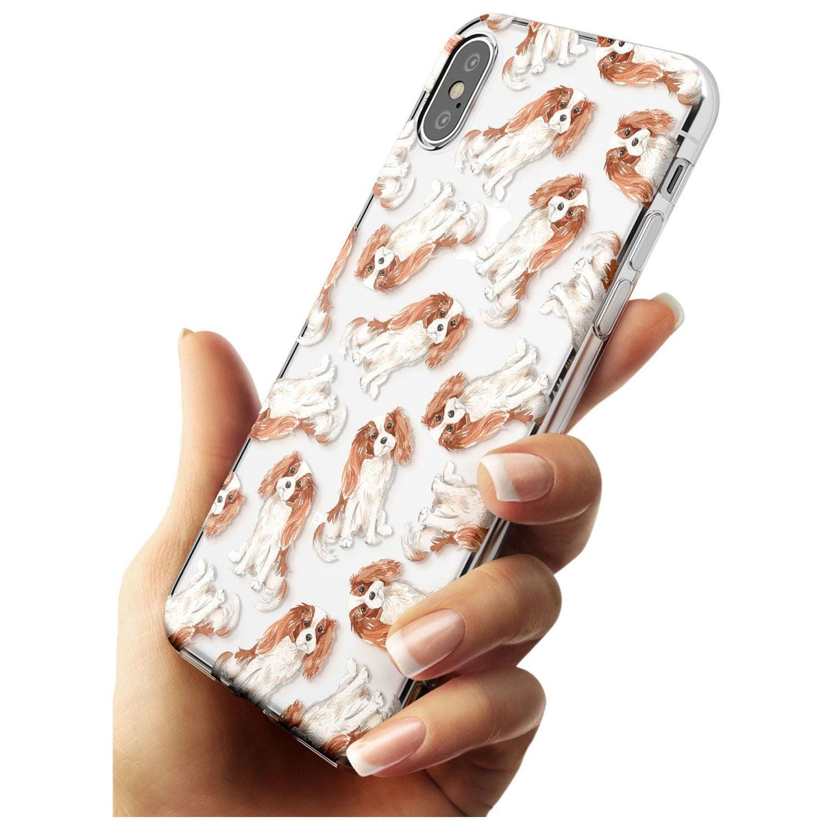 Cavalier King Charles Spaniel Dog Pattern Slim TPU Phone Case Warehouse X XS Max XR