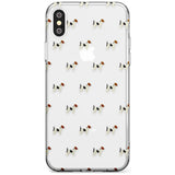 Jack Russell Terrier Dog Pattern Clear Slim TPU Phone Case Warehouse X XS Max XR