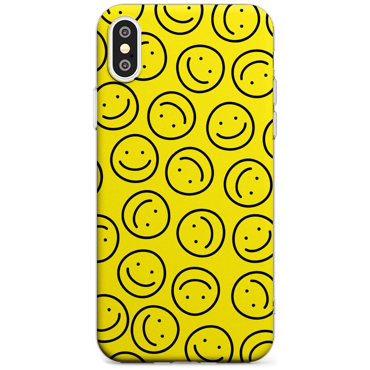 Happy Face Pattern iPhone Case  Slim Case Phone Case - Case Warehouse