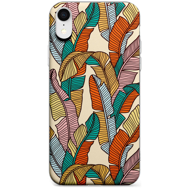 Abstract Leaves Phone Case for iPhone X XS Max XR