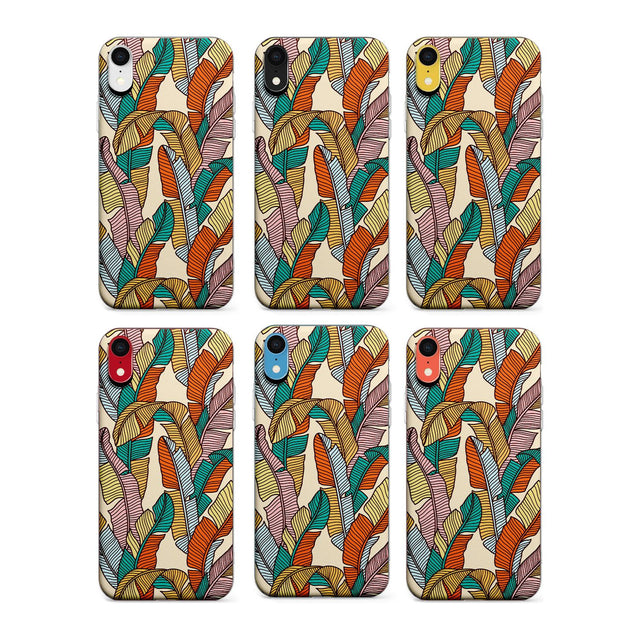 Abstract Leaves Phone Case for iPhone X XS Max XR