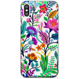 Floral Vibe Slim TPU Phone Blanc Space X XS Max XR