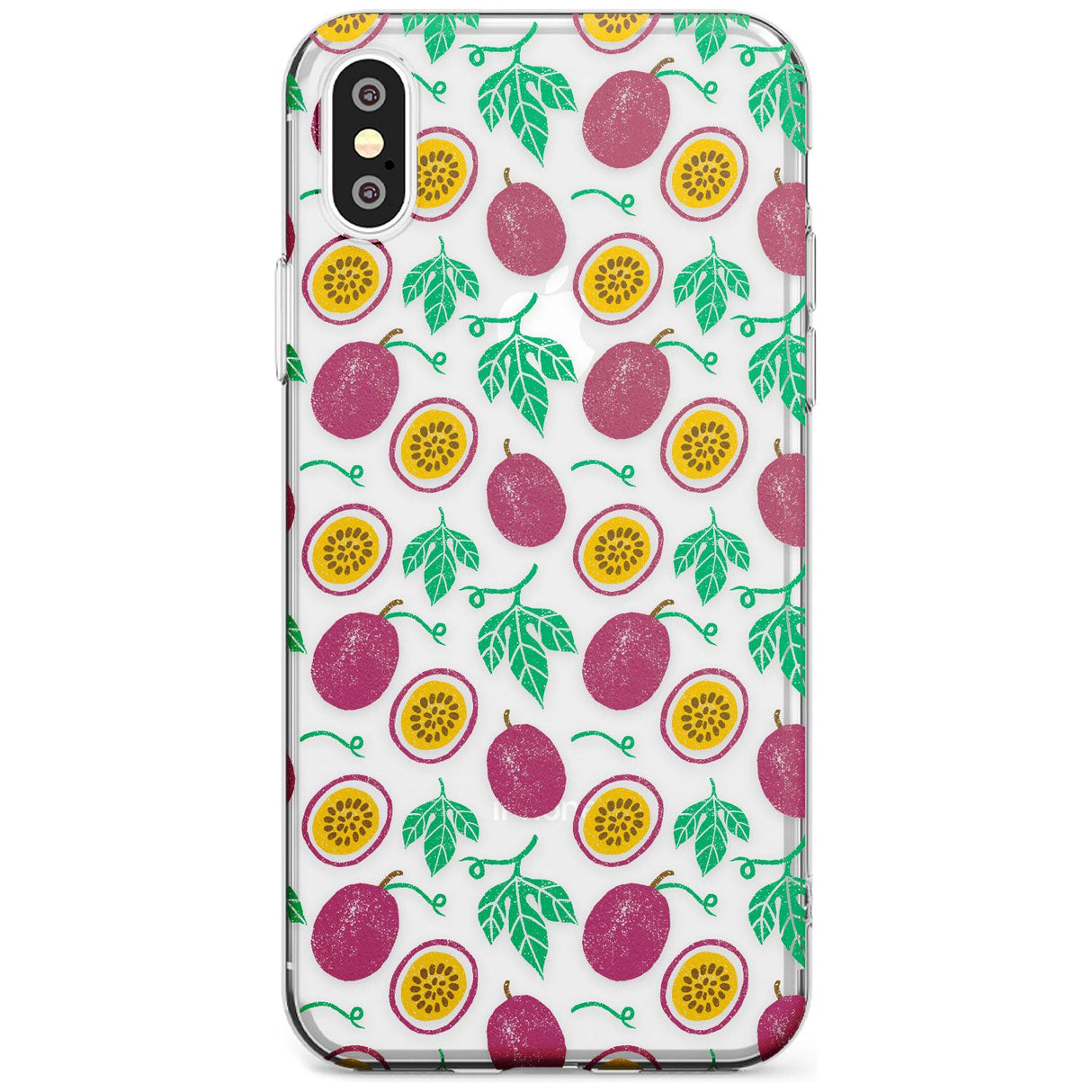 Passion Fruit Pattern iPhone Case  Slim Case Phone Case - Case Warehouse