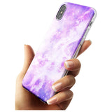 Purple Galaxy Pattern Design Slim TPU Phone Case Warehouse X XS Max XR