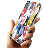 Colourful Horse Pattern Slim TPU Phone Blanc Space X XS Max XR