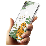 Large Tiger Clear Jungle Cat Pattern Slim TPU Phone Case Warehouse X XS Max XR