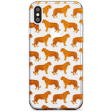 Tigers on Clear Pattern Slim TPU Phone Case Warehouse X XS Max XR