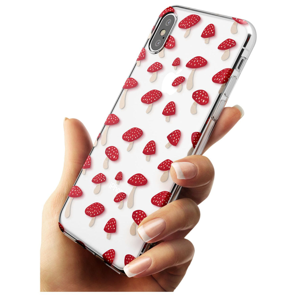 Magical Mushrooms Pattern Slim TPU Phone Blanc Space X XS Max XR