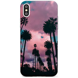 Palm Tree Sunset Photograph Slim TPU Phone Case Warehouse X XS Max XR