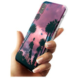 Palm Tree Sunset Photograph Slim TPU Phone Case Warehouse X XS Max XR