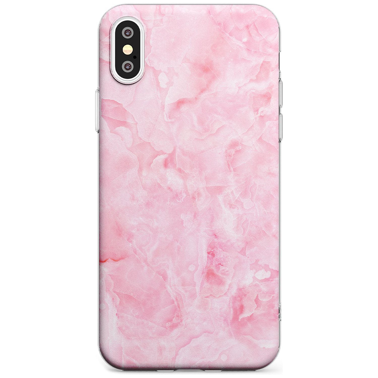 Bright Pink Onyx Marble Texture iPhone Case  Slim Case Phone Case - Case Warehouse