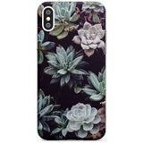 Mixed Succulents - Real Botanical Photographs Slim TPU Phone Case Warehouse X XS Max XR