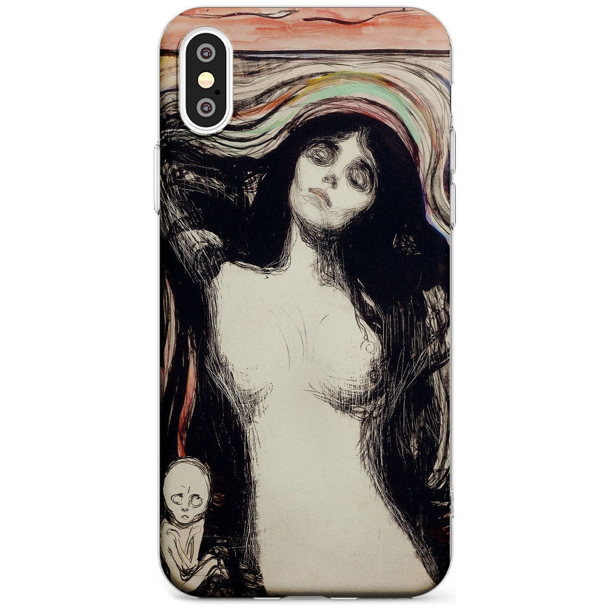 Madonna Slim TPU Phone Blanc Space X XS Max XR