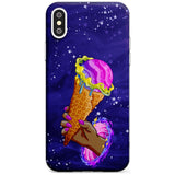 Interdimensional Ice Cream Slim TPU Phone Blanc Space X XS Max XR