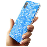 Waves Pattern Slim TPU Phone Blanc Space X XS Max XR